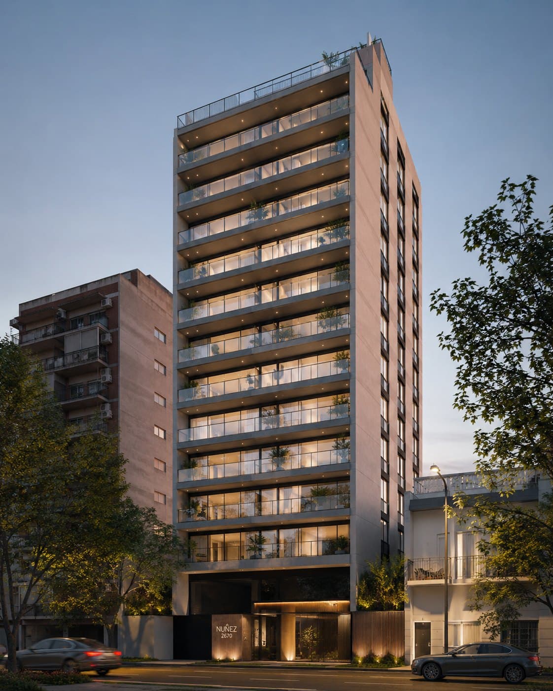 Emprendimiento Torre Nuñez unidades premium de 1, 2 y 3 ambientes
